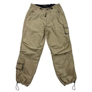 MMGear Convertible Cargo Pants Men M 32 Tan Hiking Outdoor Zip-Off Nylon